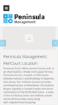 Mobile Screenshot of peninsularental.com